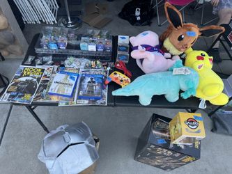 Funko Pokemon Marvel Swiffer Mop Bodywash Shampoo Helmet Printer Gauntlet Gameboy 