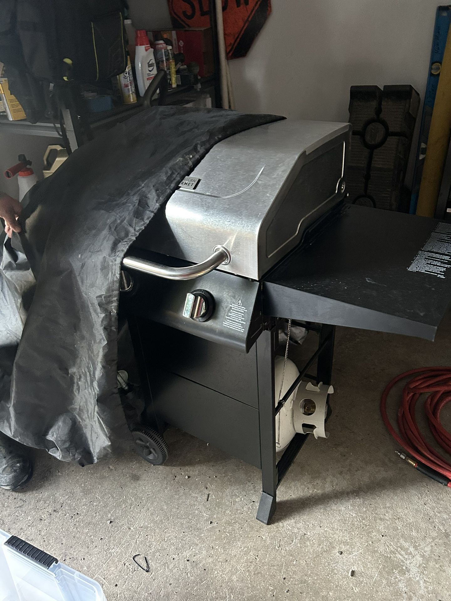 Asador Seminuevo Incluido El Forro, Tanque De Gas $100 Obo