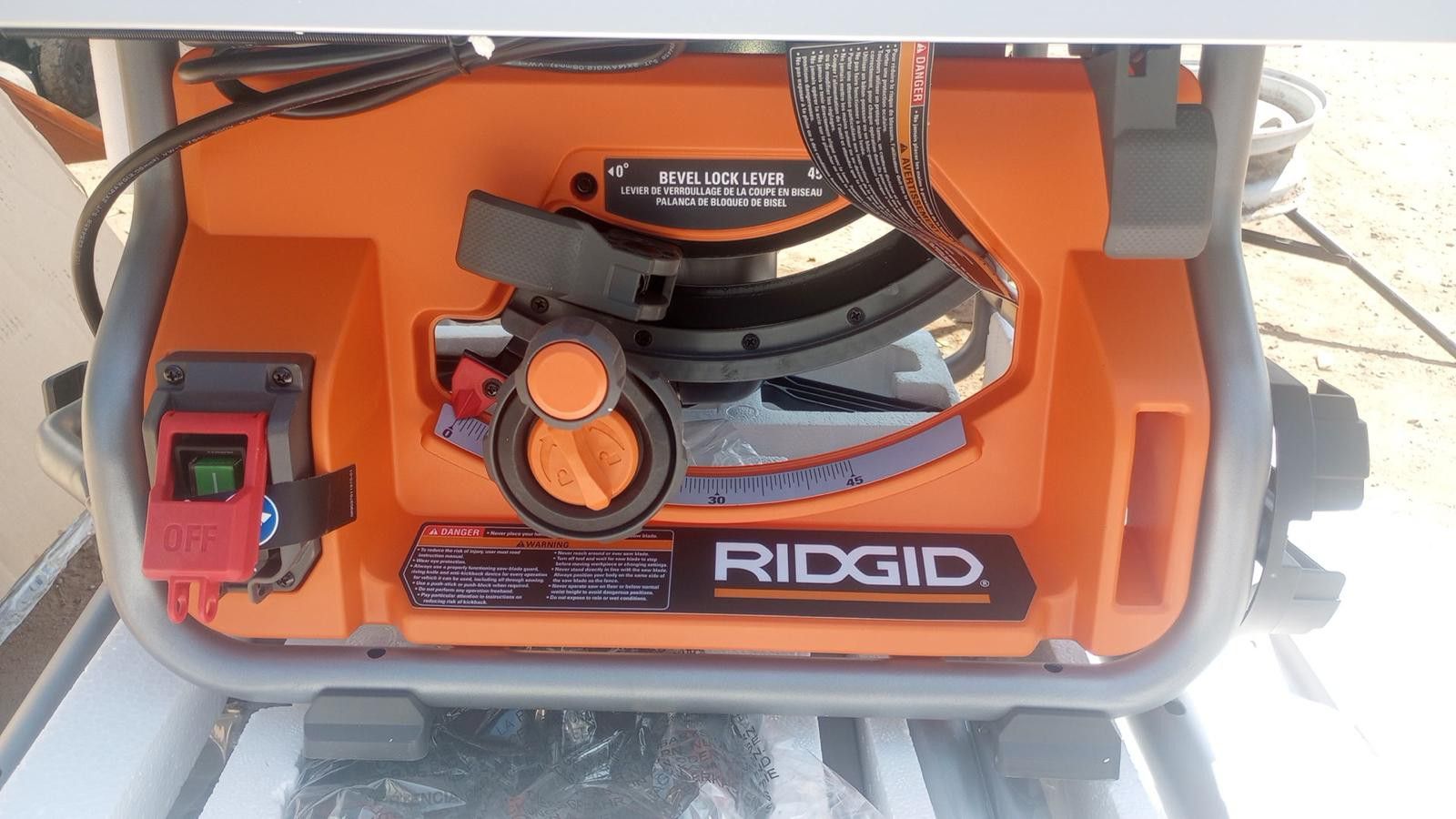 RIDGID
15 Amp 10 in. Portable Corded Pro Jobsite Table Saw with Stand