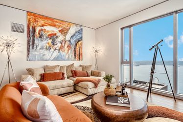 Oversized Abstract Wall Art  H90"X W67" 