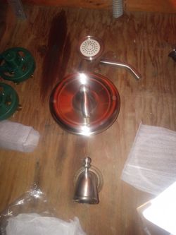 Moen Brushed Nickel Tub And Shower Valve