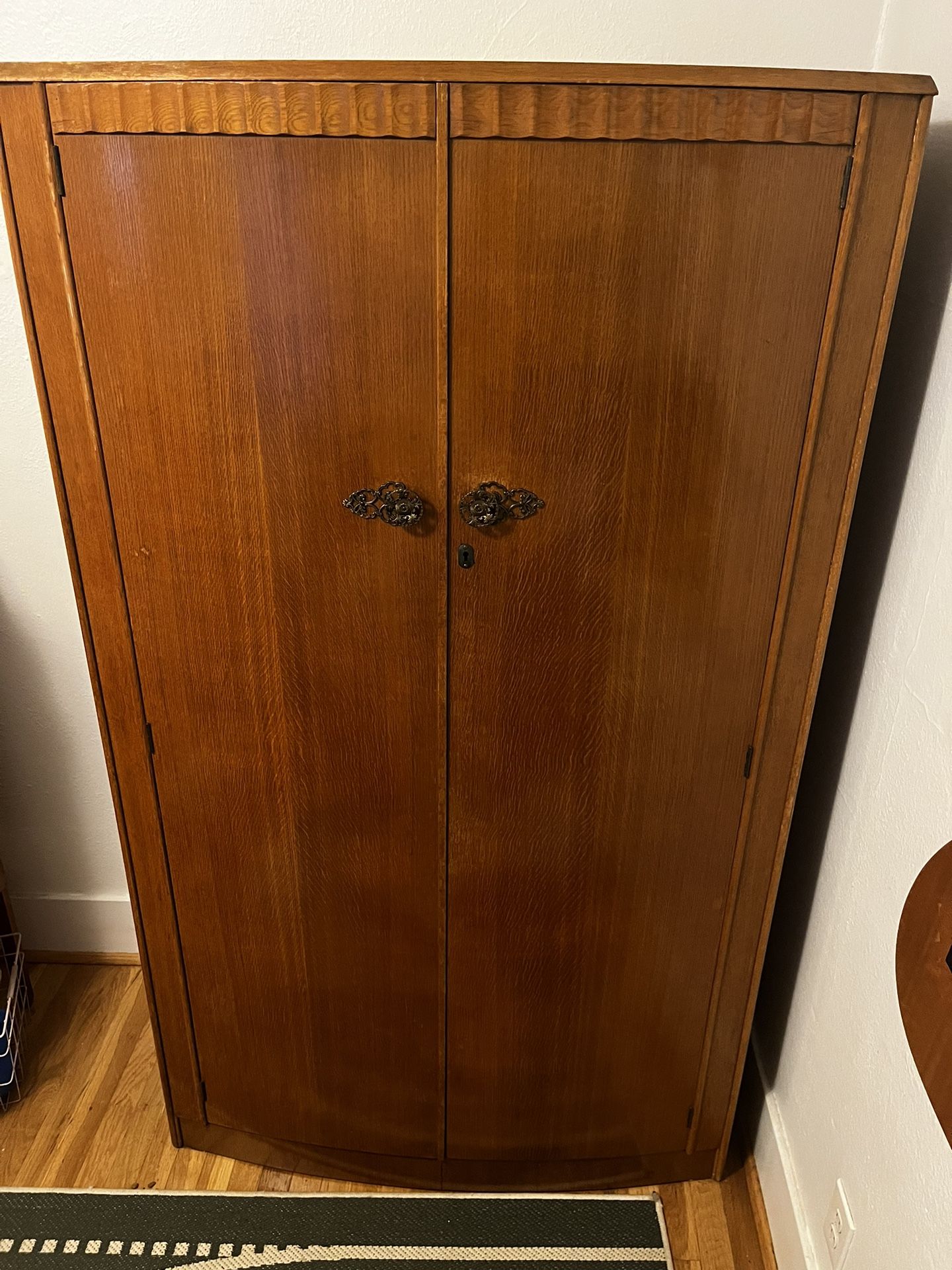 Antique Art Deco Wardrobe