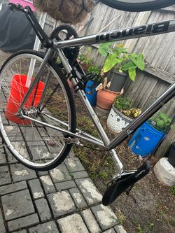 Blanche pista bicycle