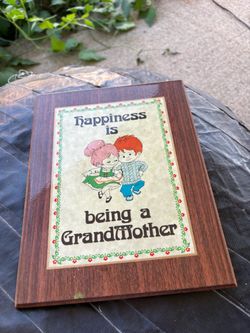 Happiness is being a Grandmother frame