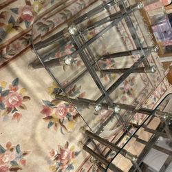 Two Glass Tables