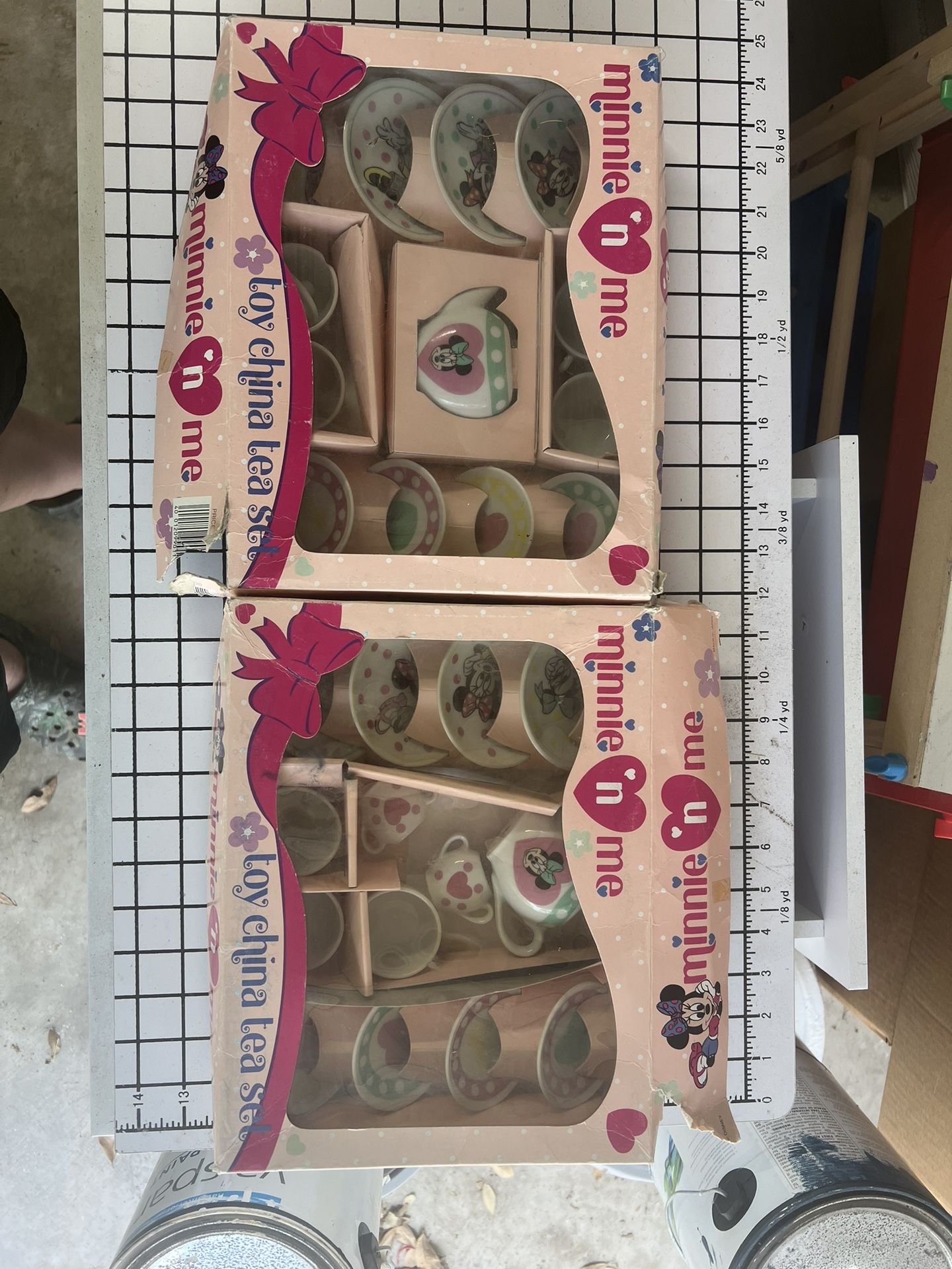 Vintage Minnie ‘n Me Toy China Tea Sets (2 sets) 