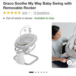 Gracias Soothe Baby Swing 