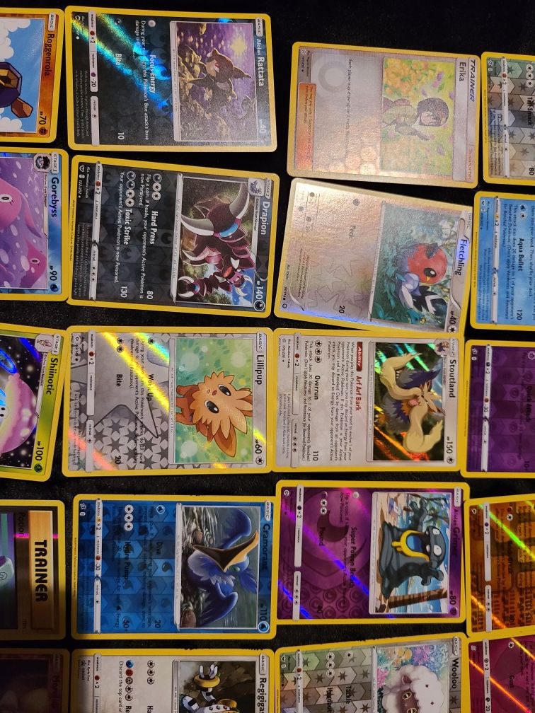 Pokemon cards.