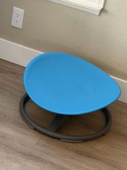Spinning sensory chair