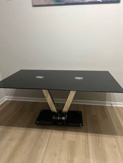 Durable Glass Dining table