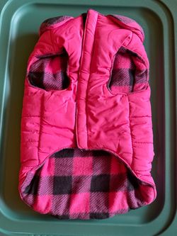 AKC Pink Puffer Coat for Dog