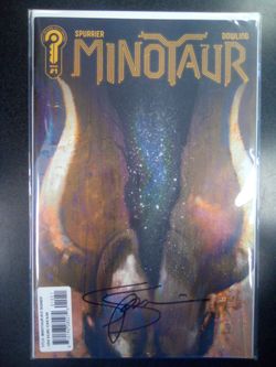 Minotaur #1 Cover C Simmonds Signed 1:20