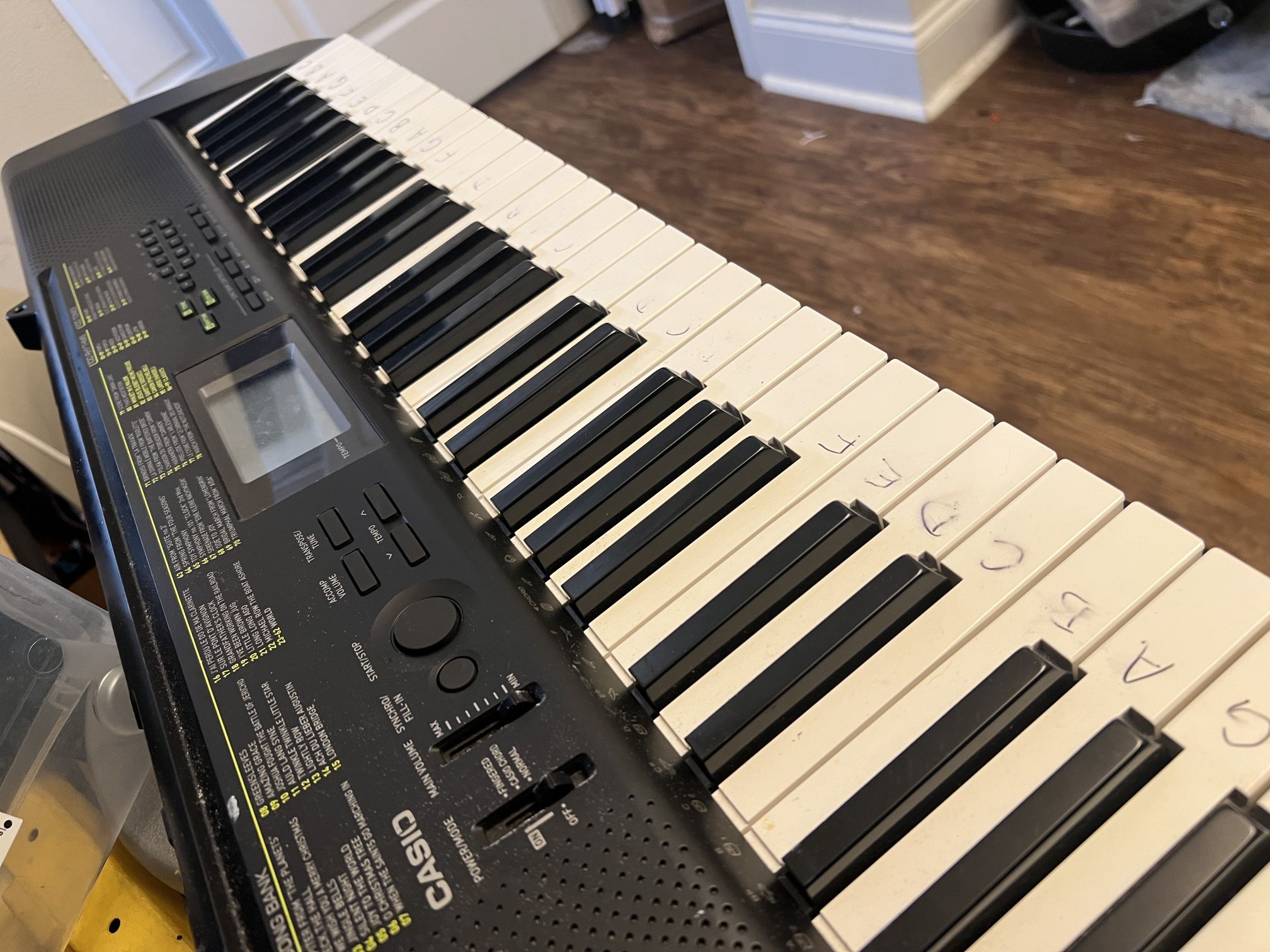 Full Sized Casio Keyboard