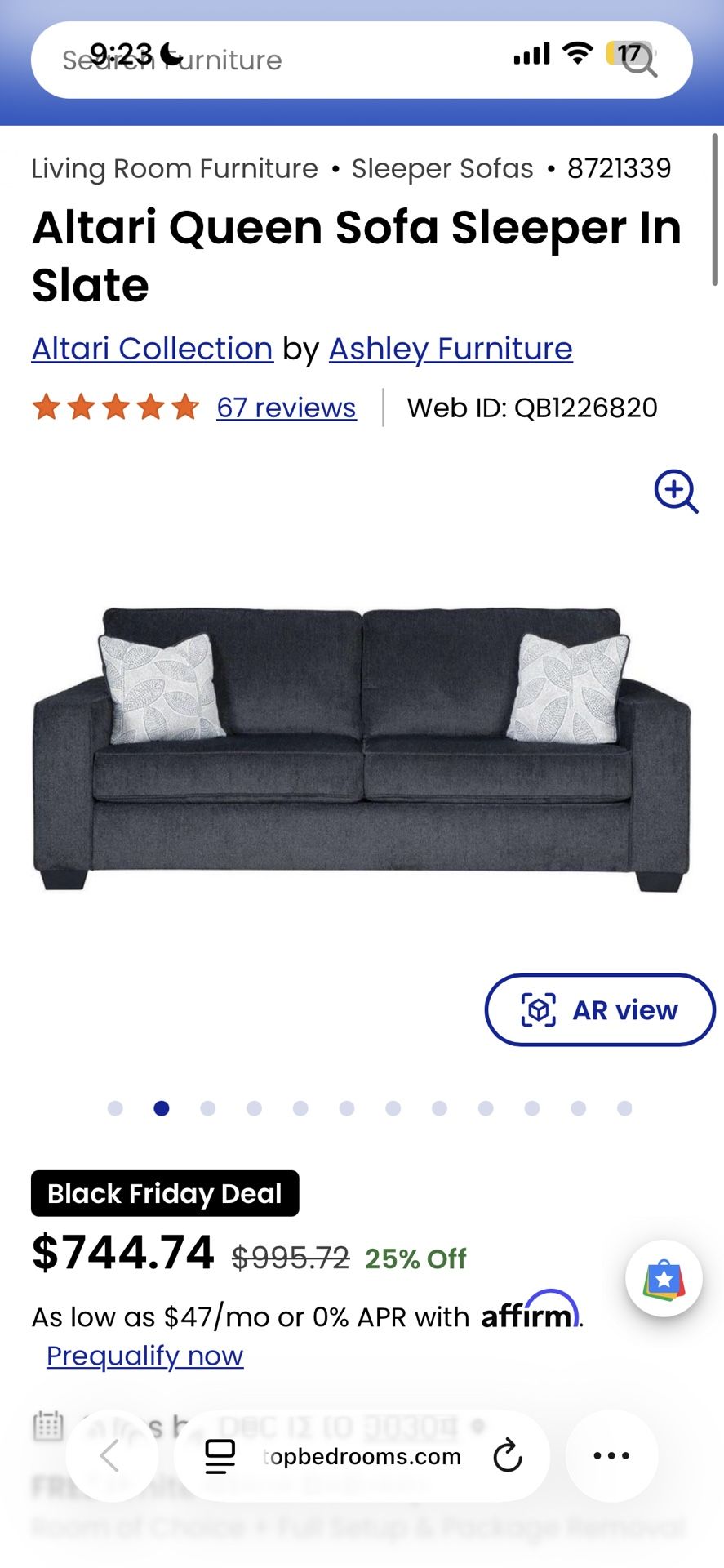 Sleeper Sofa 