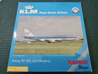 Herpa Wings 1:400 KLM Boeing 747-400