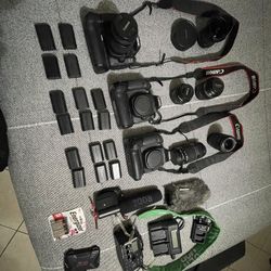 Canon 80 D $5000 camera package
