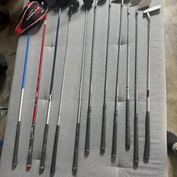 Vintage Golfing Club Set