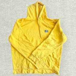OBEY Worldwide Yellow Pullover Hoodie Men's Medium M Streetwear