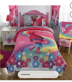 Full Trolls Bedding Set