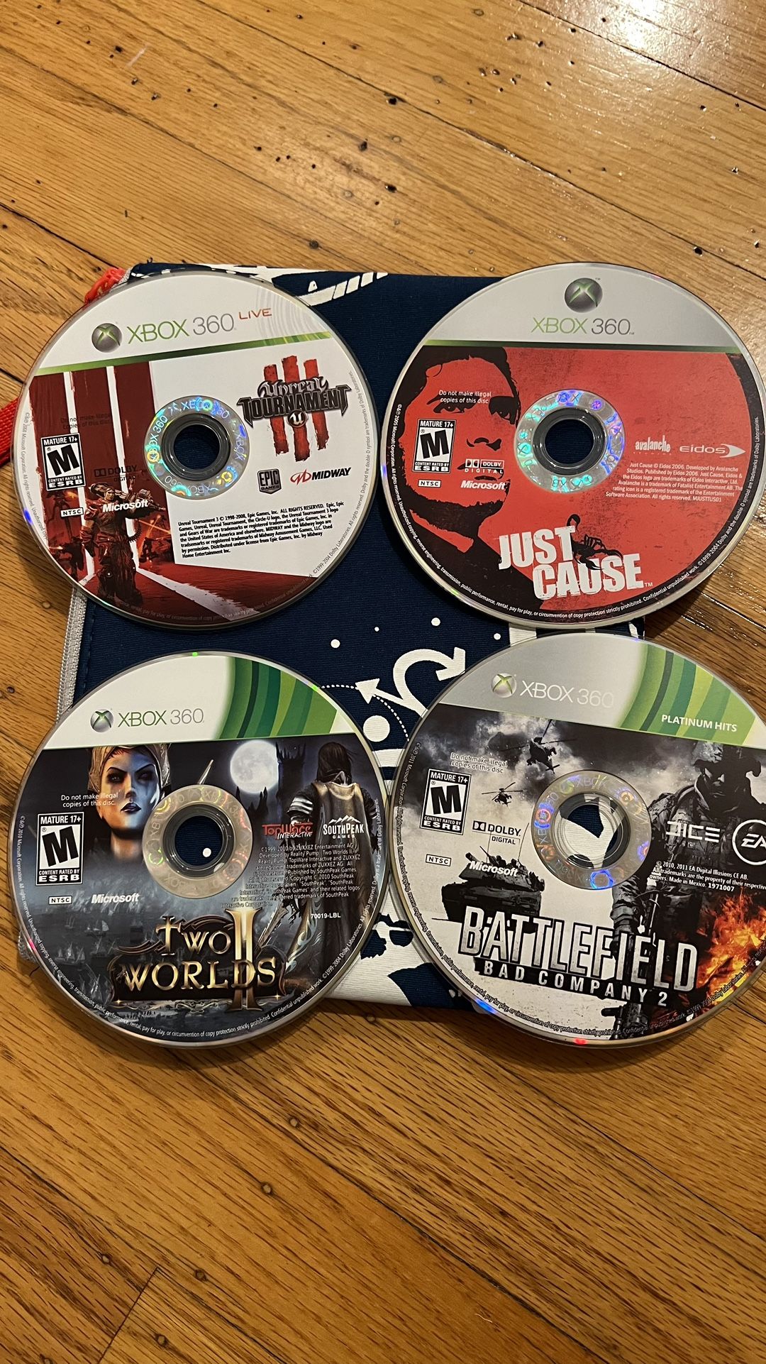 4 Xbox 360 Games
