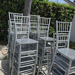 Silver Chivalry Chair 