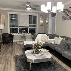 Gray Sectional Couch