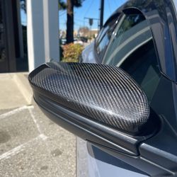 10th Gen Civic Real Carbon Mirror Caps