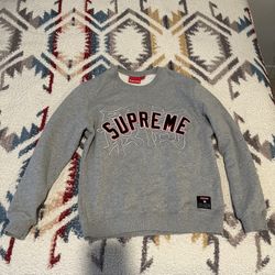 Supreme Kanji Logo Crewneck