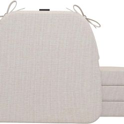 4 chair cushions for dining chairs Ivory color New 972-003