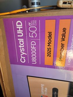 Samsung Crystal UHD 50in Monitor
