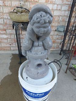 Concrete  Water Fountain  Top