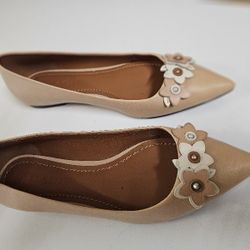 Coach Women Leather Flat Shoes