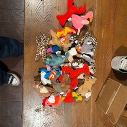 Beanie Babies Some With Tags