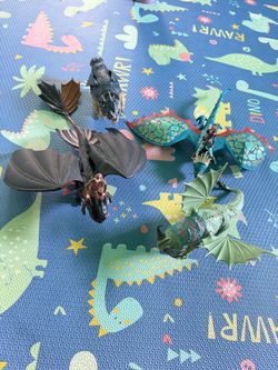 How to Train Your Dragon Figure Set