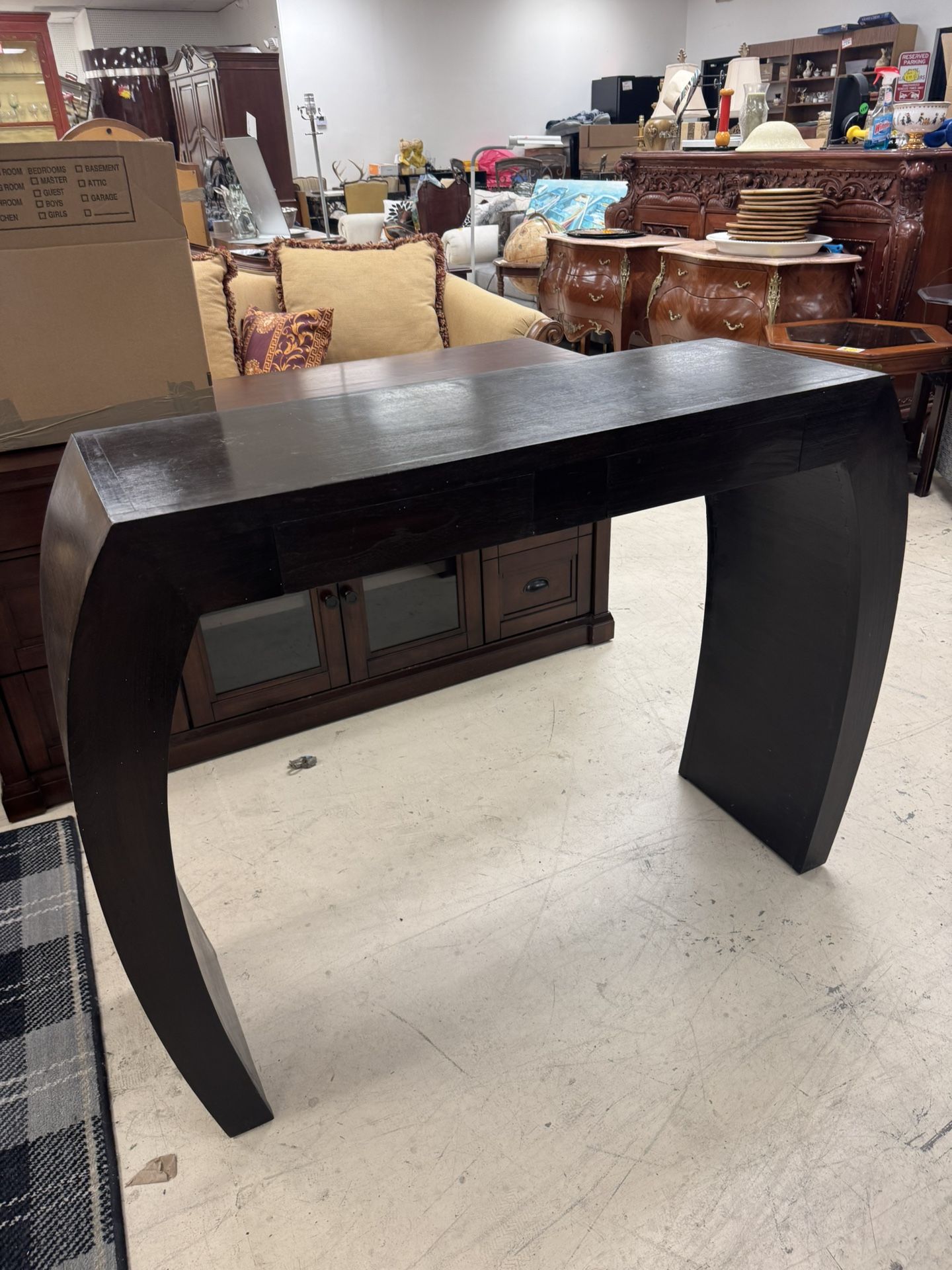 Vintage Console - 48” x 14” - Good Condition