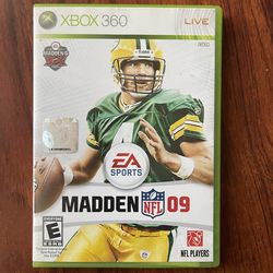 Madden NFL 09 (Microsoft Xbox 360, 2009)