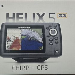 Hummingbird Chirp Helix 5 G3 GPS Fish Finder