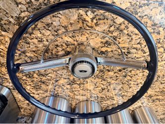 1(contact info removed) Chevy Bel-Air impala Caprice steering wheel