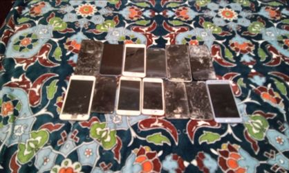 Phones And Tablets Lot Of 20 For Parts Not Working