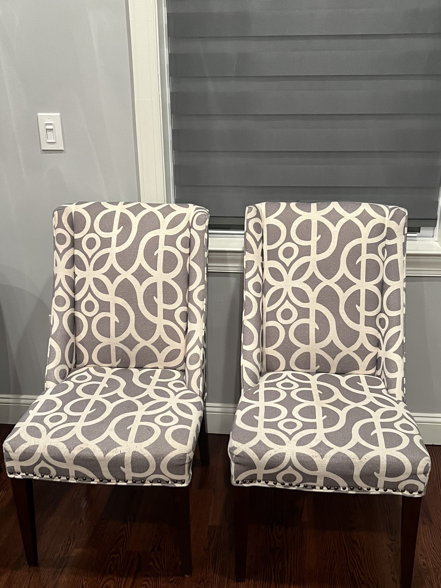 King/Queen Printed End Chairs ( 2 Chairs )