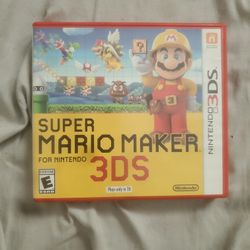 Super Mario Maker 3ds