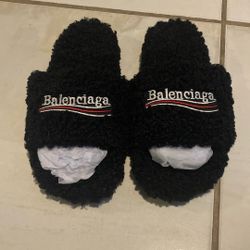 Balenciaga Fir Slides 