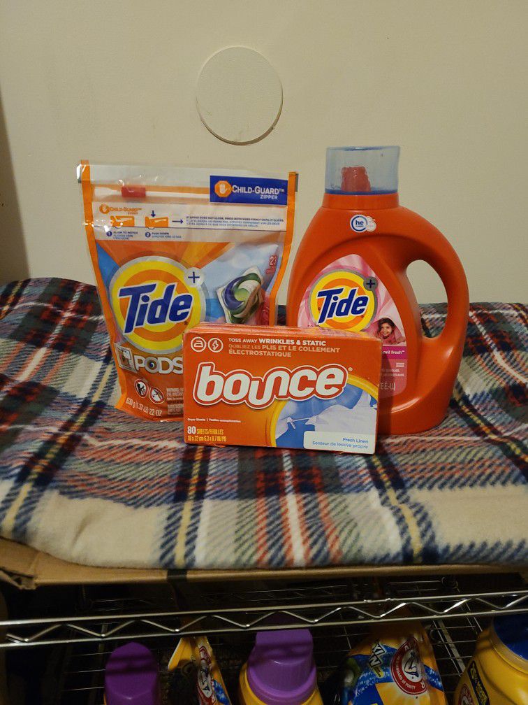 Tide & Bounce Laundry Bundle 