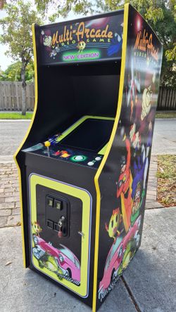 Classic arcade video game with 60 Built In Games