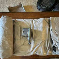 Intex Air Mattress (Queen-Single High) + Battery pump
