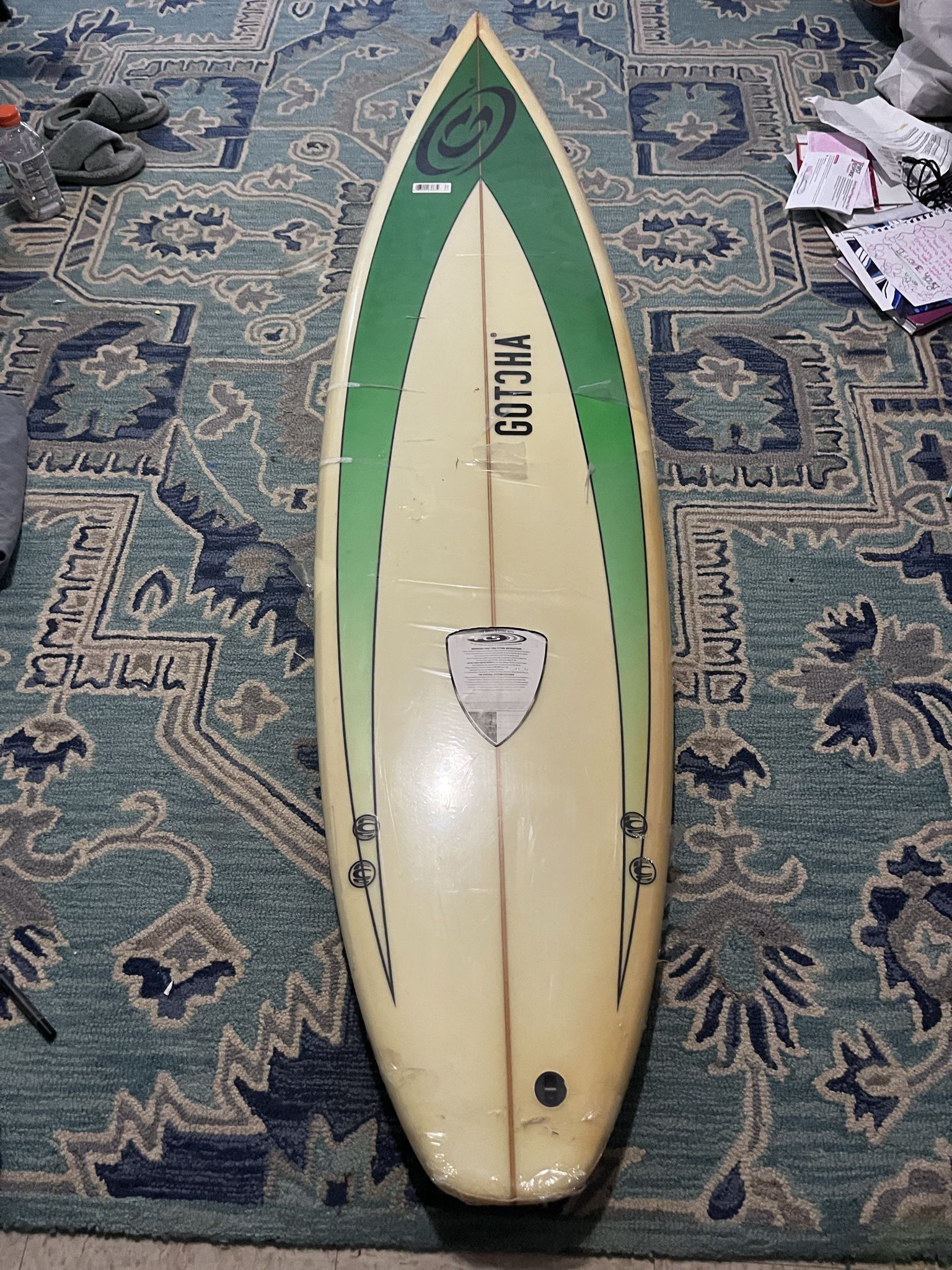 Vintage New in plastic Gotcha Team surfboard board is still new never set up make offer taking best offer