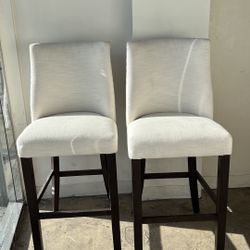 Stools Fabric Material , Both $45 