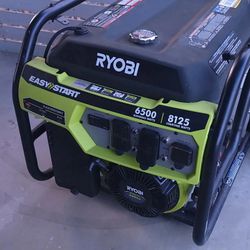 New Ryobi Generator 6500 Watt