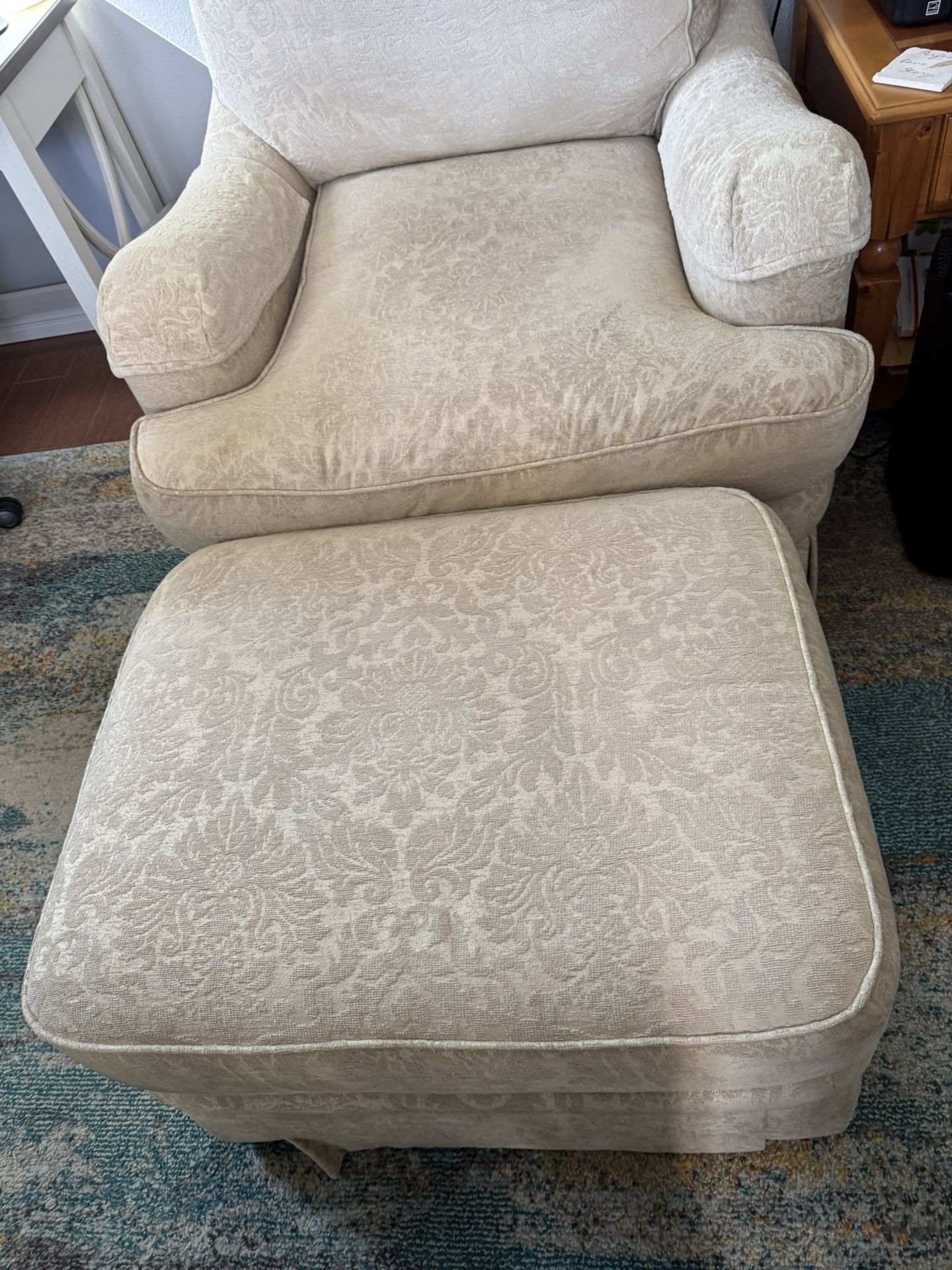 Chair And Ottoman