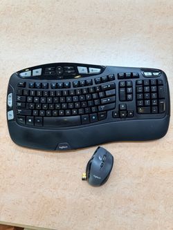 Logitech Ergonomic Keyboard & Mouse Set